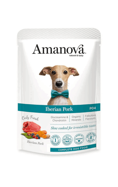 AMT52CI1A Amanova dog vrećica 100g Iberian pork 1/12