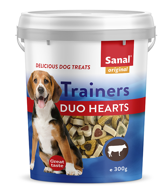 SD2983 Poslastica za pse Sanal 300g Duo srca