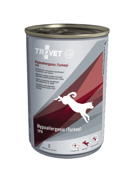 Trovet TPD Hypoalergenic 400g pura k 1/6