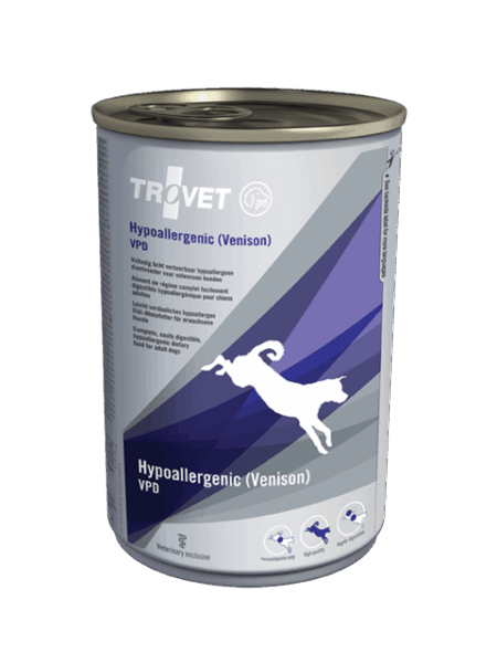Trovet VPD Hypoallerg. 400g divlj k 1/6