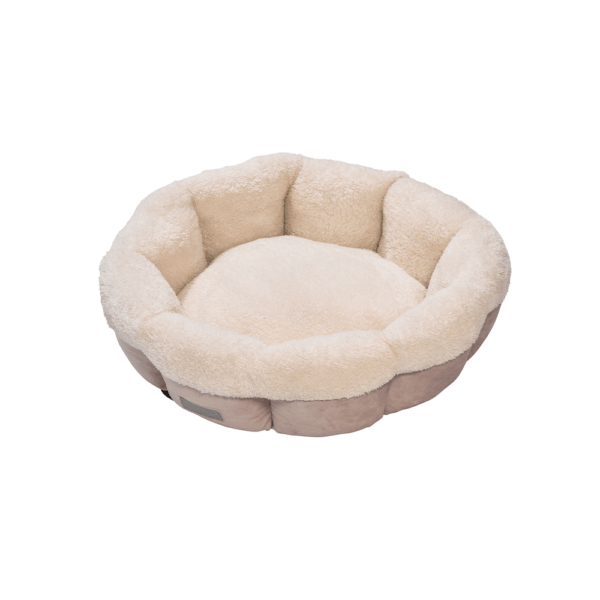 KNBOHE_41_050 Ležaj 50x50x15cm Boheme oval pink