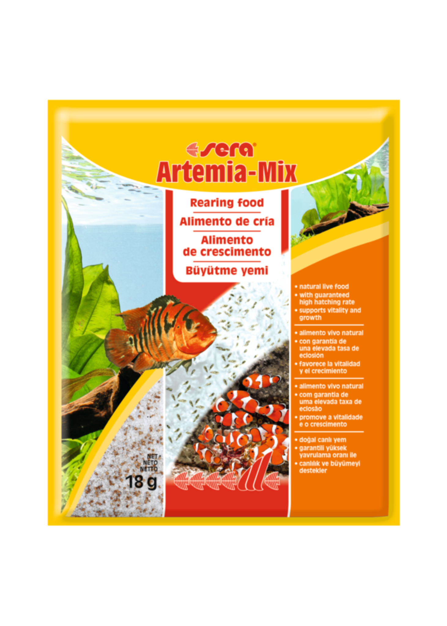 42831 (00724) Sera Artemia-mix 18g