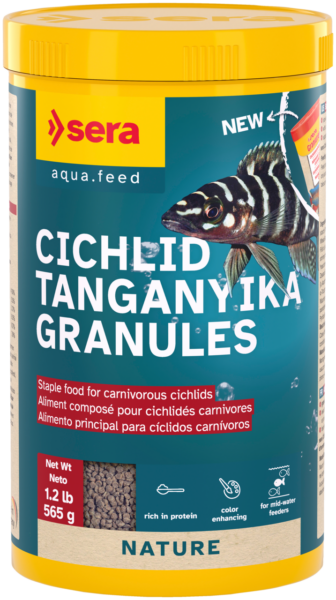 48595 (00406) Sera Cichlid Tanganyika granule 1000ml 565g