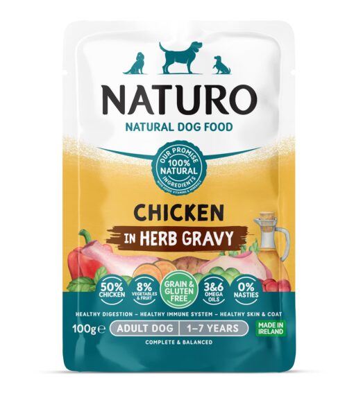 MPF8DNAT0112 Naturo vreć.100g Grain&Gluten Free pile umak 1/12
