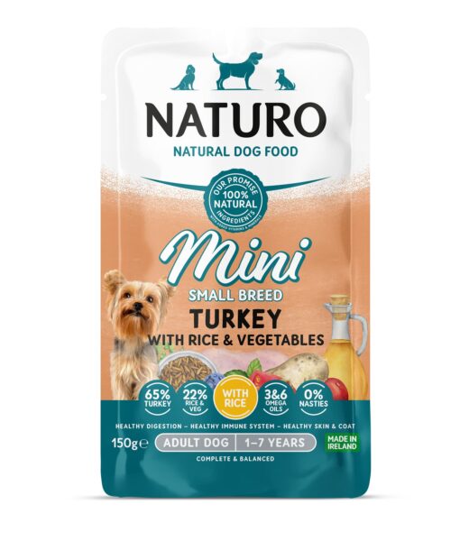MPF8DNAT0308 Naturo Mini vreć. 150g pura/riža/povrće 1/8