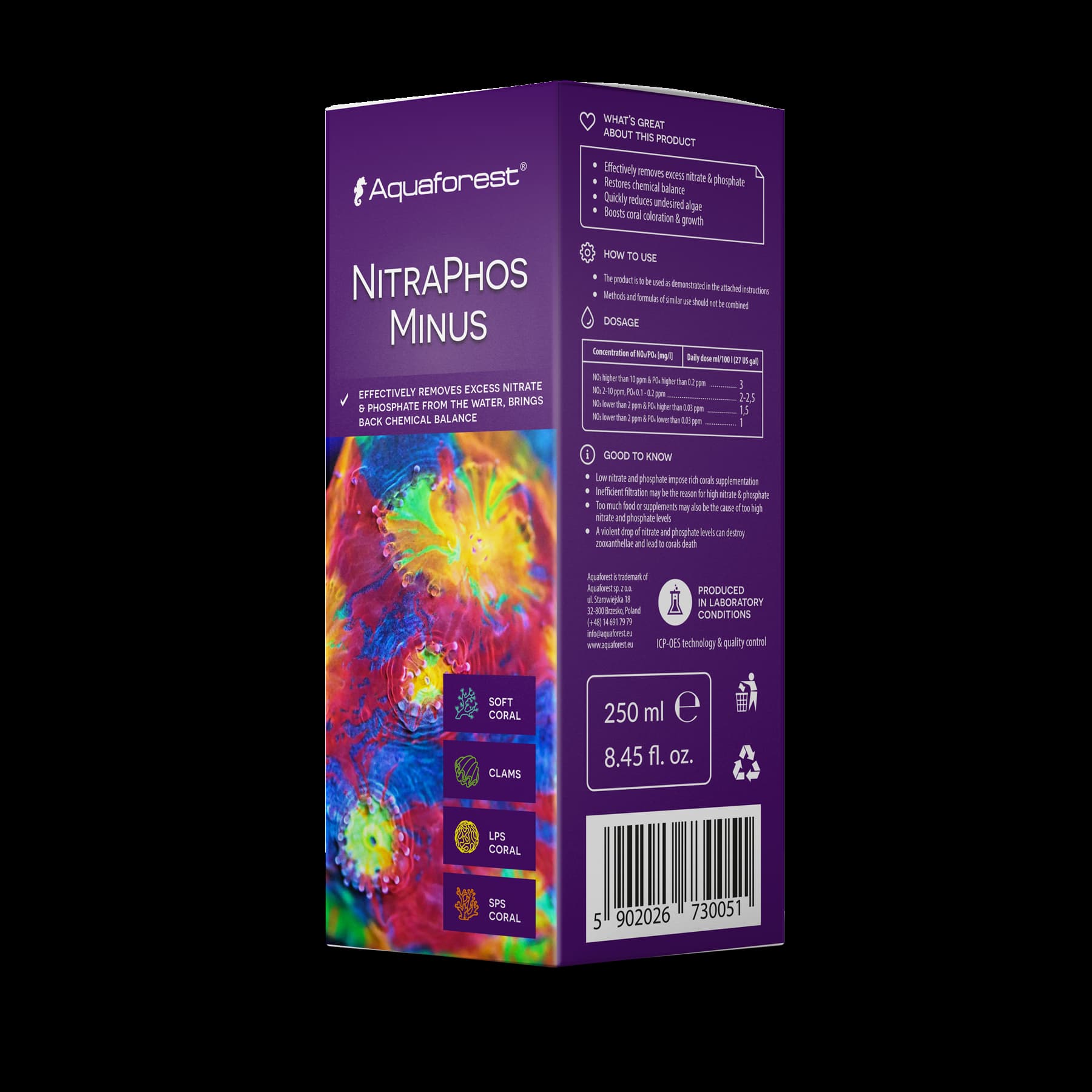 VP38651AF Aquaforest NitraPhos minus 250ml