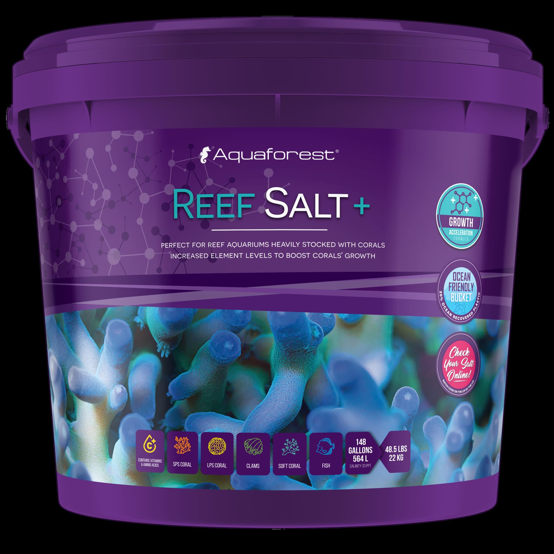 AF33458 Aquaforest Reef salt+ 22kg