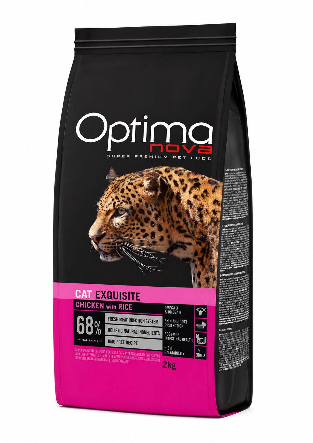 ONC14EX02 Optimanova cat adult Exquisite Pile/riža 2kg LG NOVO