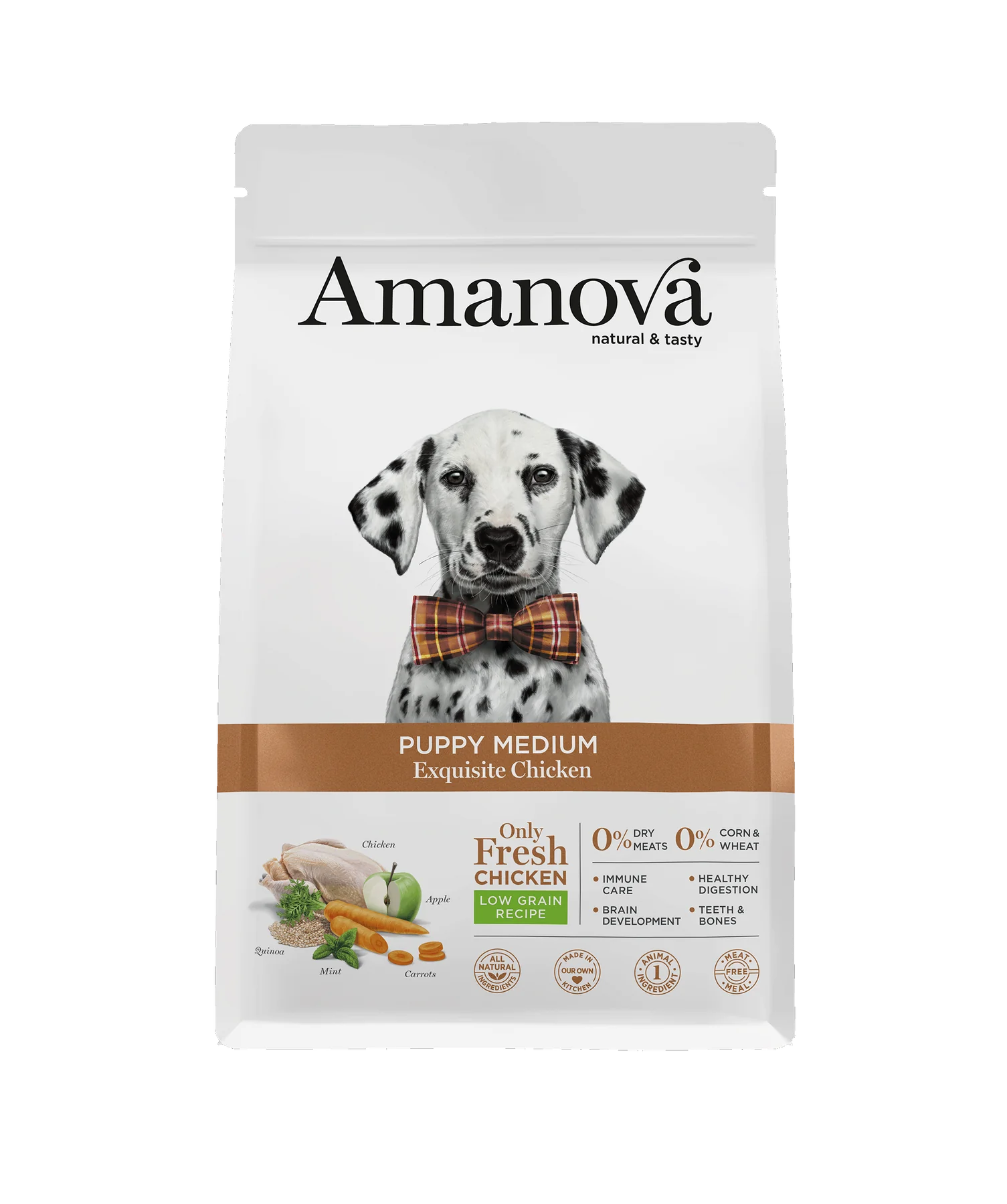 AMJ15PM12 Amanova dog puppy medium Exquisite pile 12kg