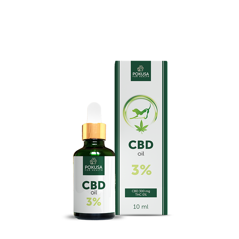 NIK4058 Pokusa GreenLine Calm balance drops 3% 10ml