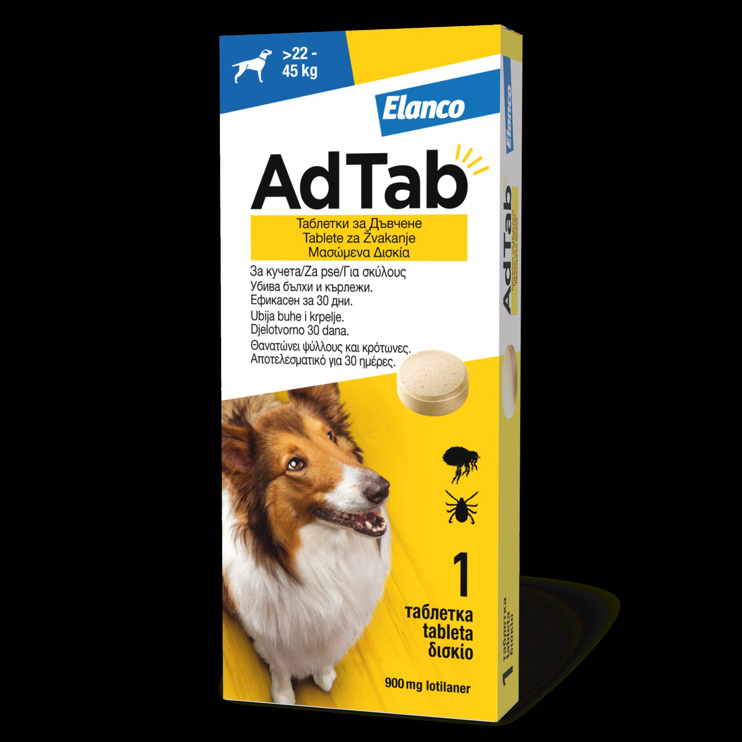 MI2345578 ADTab 900mg za pse 22-45kg
