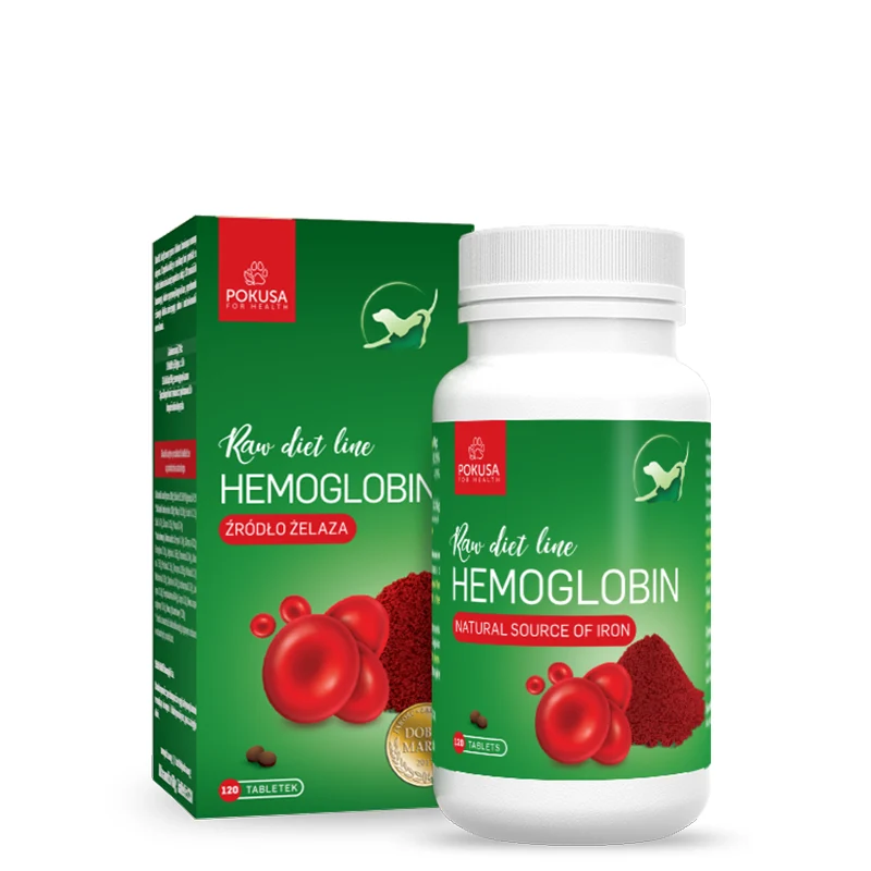 NIK305 Pokusa RawDietLine Hemoglobin 120tbl