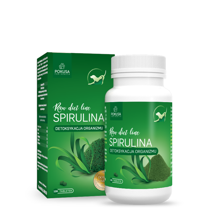 NIK330 Pokusa RawDietLine Spiruline 120tbl
