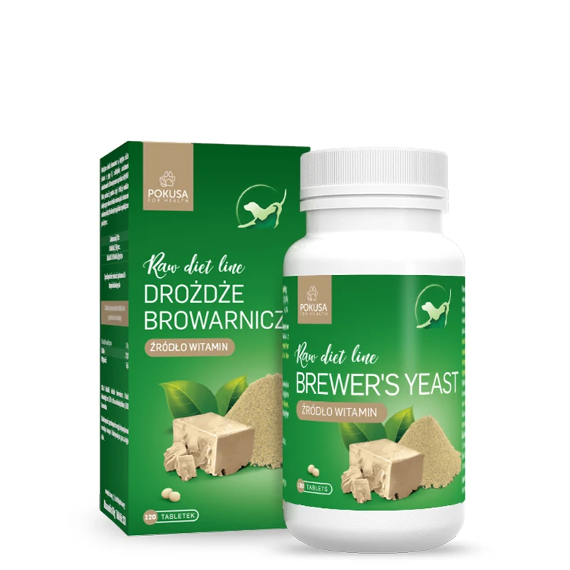 NIK294 Pokusa RawDietLine Brewer's yeast 120tabl