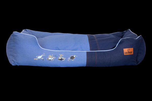 SOB-302 Ležaj 120x88x25 Kiwi Denim XXL plavi