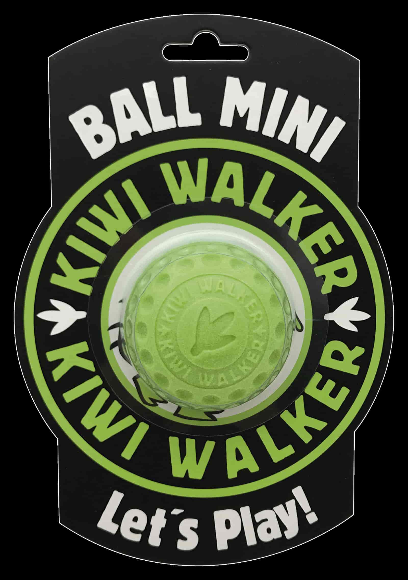 TPR-832 Igračka za pse Kiwi guma lopta mini 5cm zelena