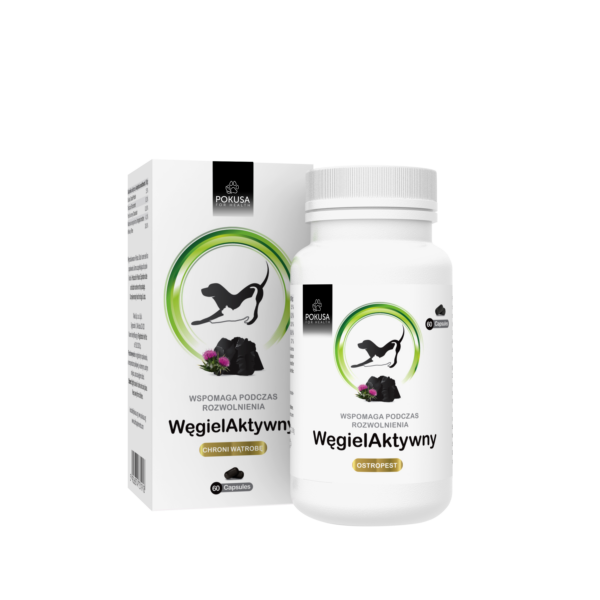 NIK89 Pokusa GreenLine Activated Charcoal & Thitsle 60 kaps